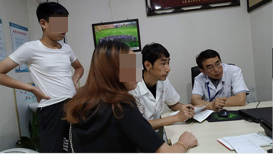 中日友好医院尤立平教授会诊